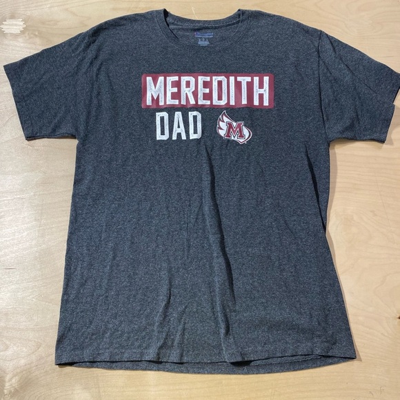 Champion Dark Gray Meredith Dad T-Shirt Large (FV) - Picture 5 of 11